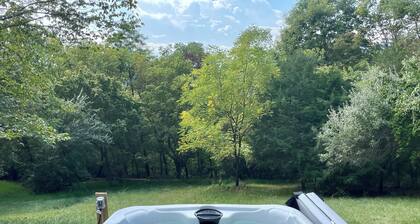 Charming 3-bedroom cabin with Moutain Views, Hottub, WiFi in Shenandoah.