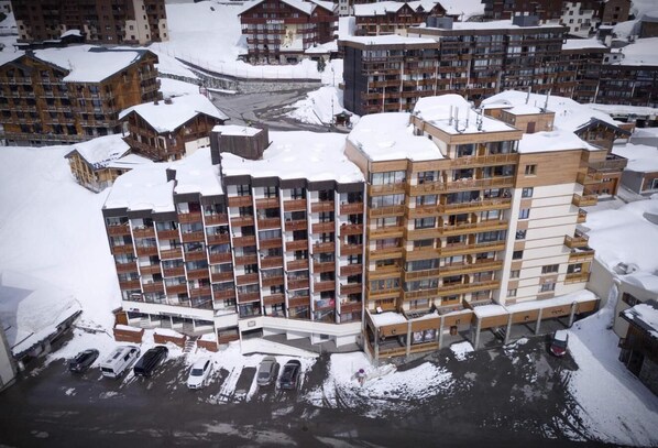 Exterior - 150m from ski slopes, 1st floor, balcony, tv, ski locker, 40m², Val Thorens (Val Thorens)