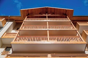 施設の正面