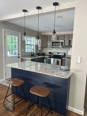 Microwave, oven, stovetop, paper towels