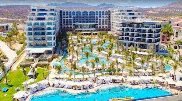 Villa - 2BD Villa La Valencia Ocean View 5 Star Resort (San José del Cabo)