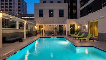 Seasonal outdoor pool