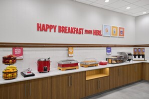 Petit déjeuner continental compris tous les jours