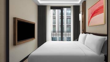 Minibar, safe på rommet, blendingsgardiner og lydisolert