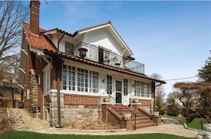 Fachada da propriedade