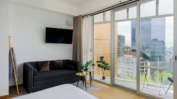 Departamento, balcón (1104) | Área de sala de estar