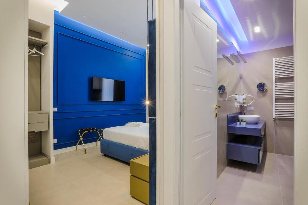 Camera Deluxe | Una cassaforte in camera, una scrivania, postazione laptop