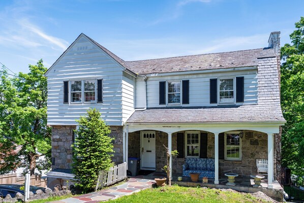 Façade de l’hébergement