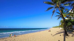 Sun loungers, beach towels