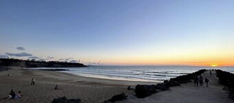 Studio for 3 people 800m from the beach with private parking space.