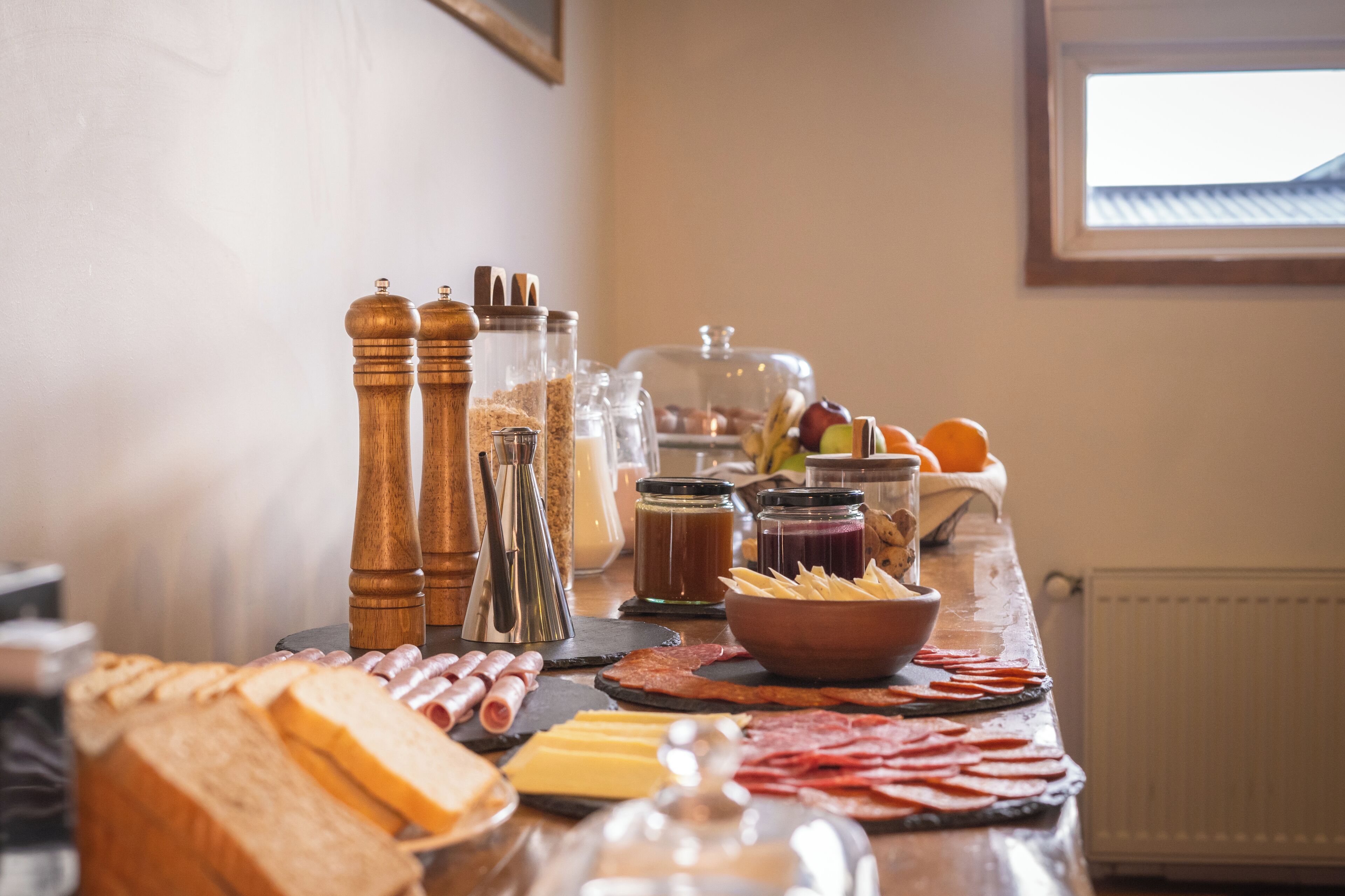 Desayuno de cocina local incluido todos los días