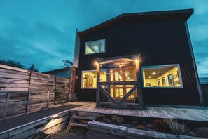 Voorkant van accommodatie