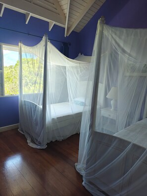 6 bedrooms, desk, iron/ironing board, WiFi - Villa Ananda: Luxury Villa in Tobago (Patience Hill)