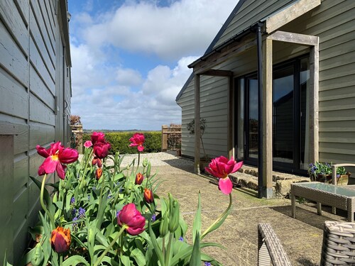 Field View, Cornish rural escape on small farm at the edge of Bodmin Moor. 