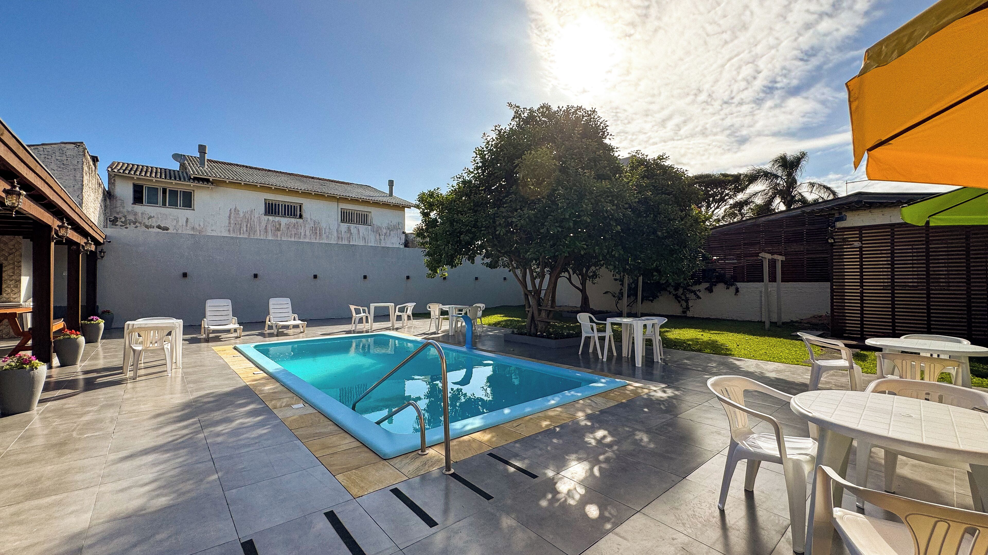 Alberca al aire libre por temporada 