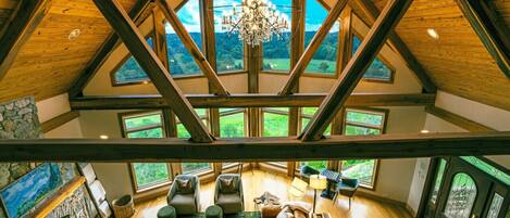 TV, fireplace, ping pong