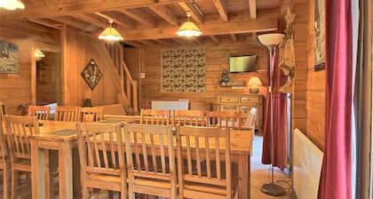 Casa-Les Heureux, magnifique chalet à Risoul 1850