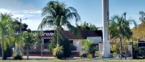 Overnatningsstedets facade