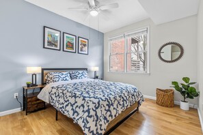 4 多间卧室、办公桌、熨斗/熨衣板、免费 WiFi