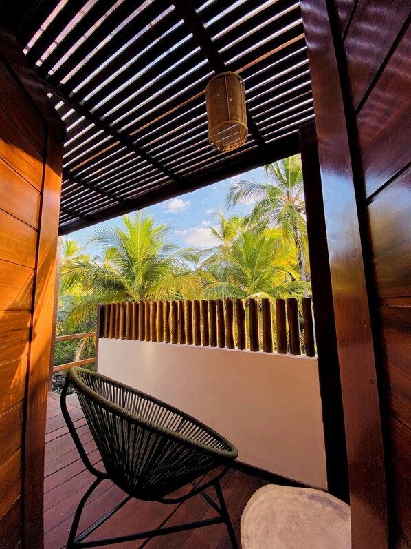 Comfort Apartment, Balcony, Courtyard View | Terrace/patio