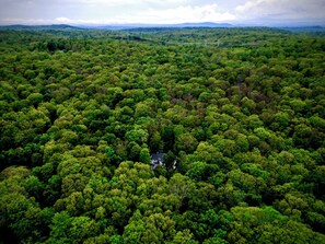 Aerial view - Rhinebeck Inn Suite with Private Living Room (Rhinebeck)