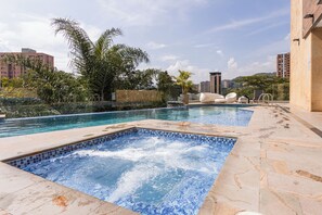 Outdoor pool - ! - Stunning view of El Poblado - ! (Medellín)