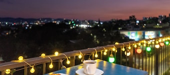 Deluxe, City views, Rooftop pool, upscale location