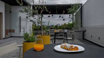 Rooftop terrace