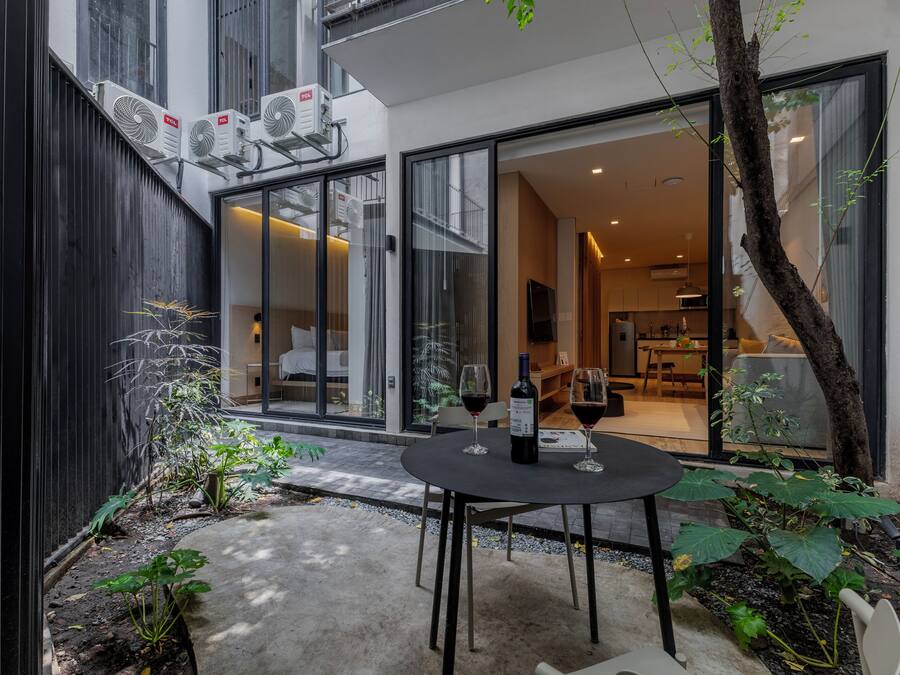 Leilighet – superior | Terrasse/patio