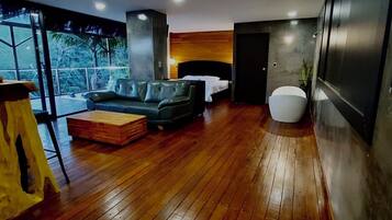 Family Cabin, Mountain View | Living area