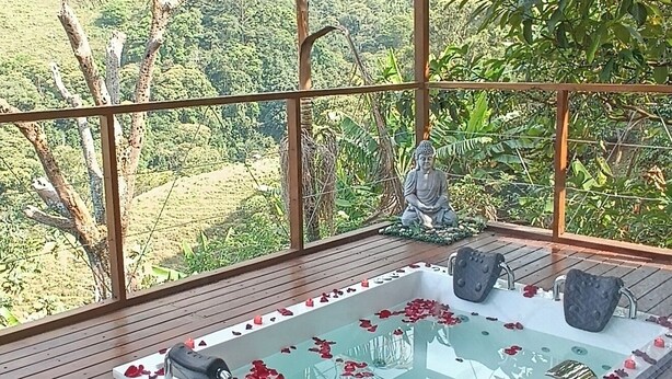 家庭小屋, 山景 | 露台/庭院