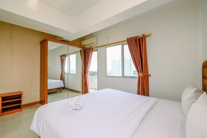 Deluxe Apartment | 2 bedrooms, free WiFi - Minimalist And Comfy 2Br Park View Condominium Apartment (Depok)