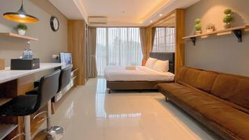 Studio | Strykjärn/strykbräda och gratis wi-fi