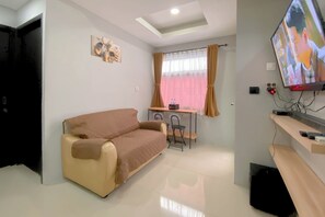 Apartment | Living area - Majestic 2Br At Apartment Grand Asia Afrika (Bandung)