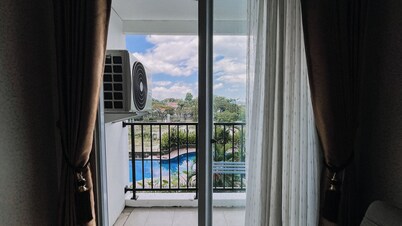 Good Deal And Restful 1Br Apartment Tamansari Skylounge Makassar