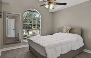 4 bedrooms, in-room safe, iron/ironing board, WiFi