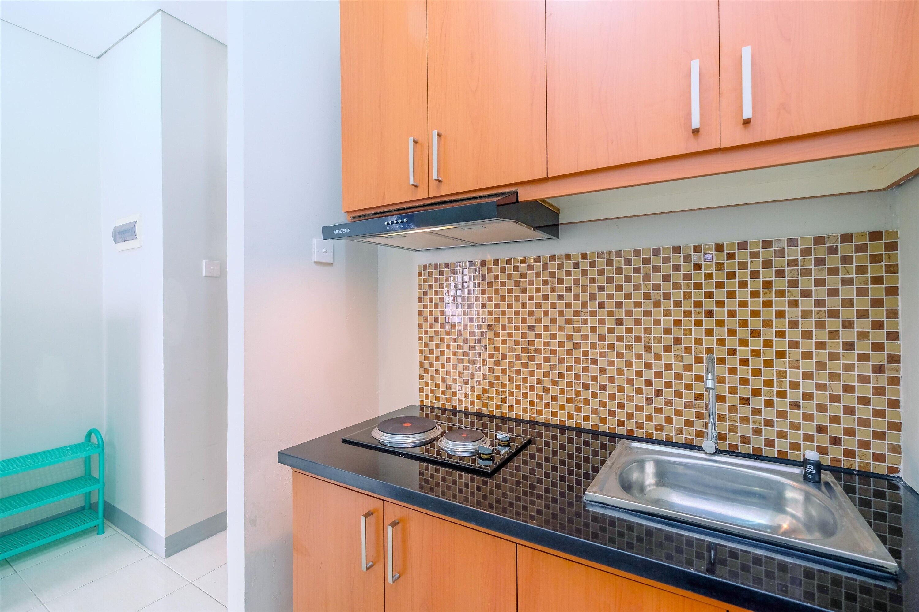 Deluxe-Apartment | Eigene Küche | Kühlschrank, Herdplatte, Reiskocher