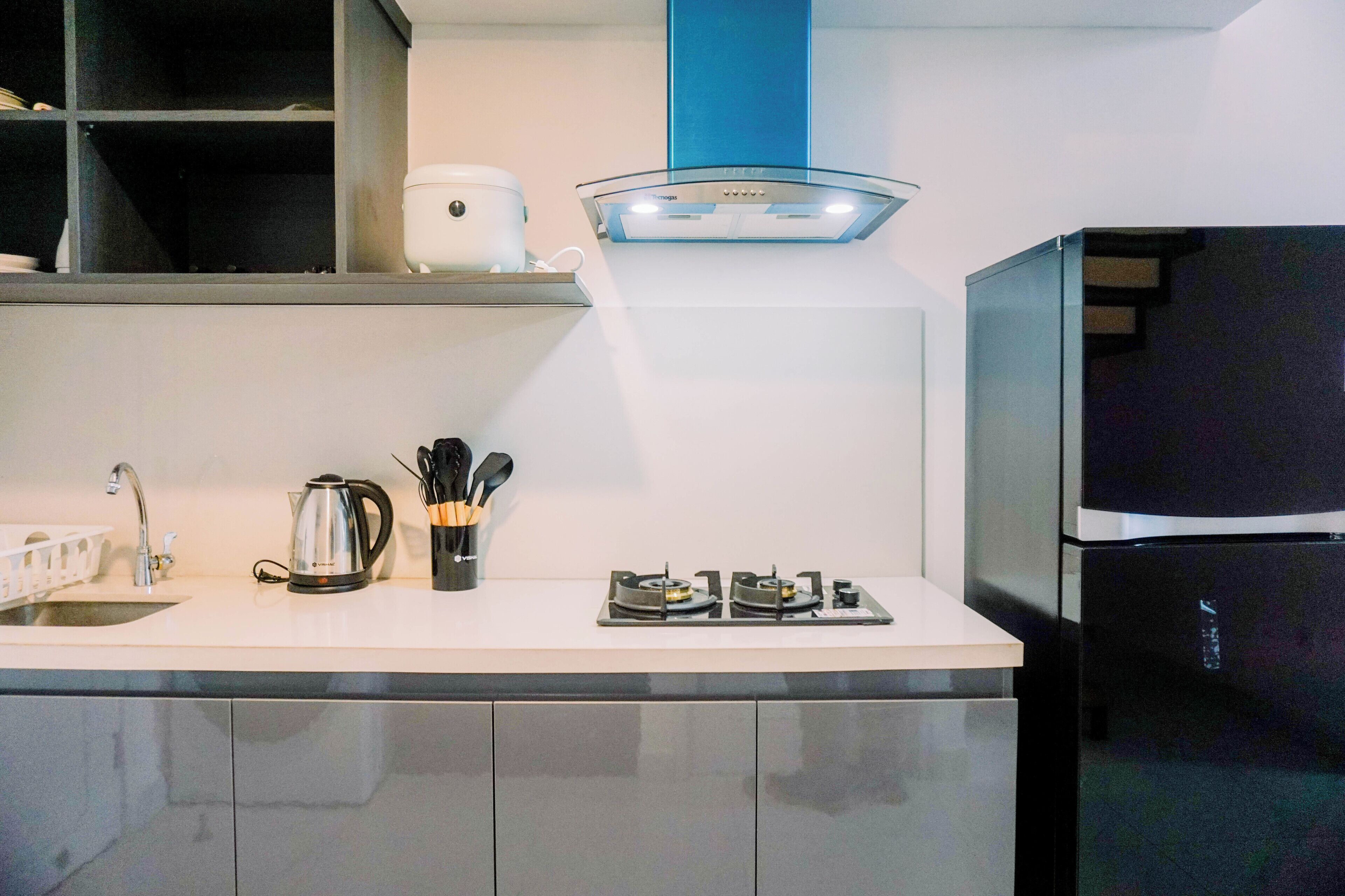 公寓 | 私人厨房 | 冰箱、炉灶、电饭煲、餐桌