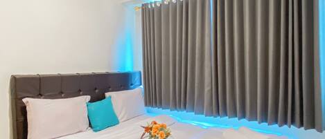 Apartemen | 2 kamar tidur dan Wi-Fi gratis