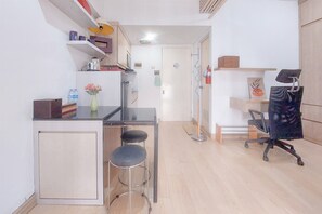 公寓 | 私人厨房 | 冰箱、微波炉、炉灶、电饭煲