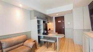 Living area - Beautiful And Homey 2Br At Grand Sungkono Lagoon Apartment (Surabaya)