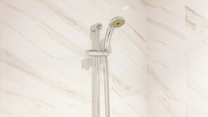 Shower, towels - Homey And Cozy Stay 1Br Branz Bsd City Apartment (Pagedangan)