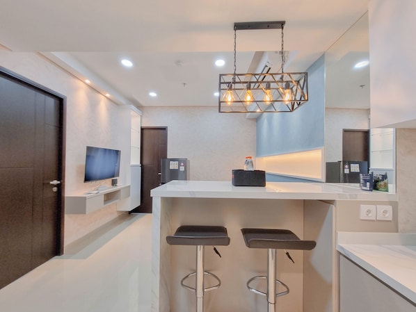 Basic Apartment | In-room dining - Good Place 2Br At Patraland Amarta Apartment (Ngaglik)