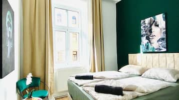 1 Schlafzimmer, Bügeleisen/Bügelbrett, Bettwäsche