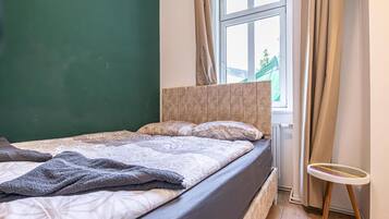 1 slaapkamer, beddengoed