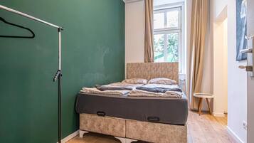 1 slaapkamer, beddengoed