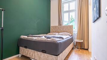 1 slaapkamer, beddengoed