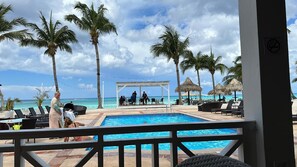 Pool - Charming 1-bedroom apartment with AC and WiFi in welcoming Dominicus (Dominicus)