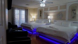 4 bedrooms, iron/ironing board, free WiFi, bed sheets