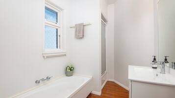 Hair dryer, towels